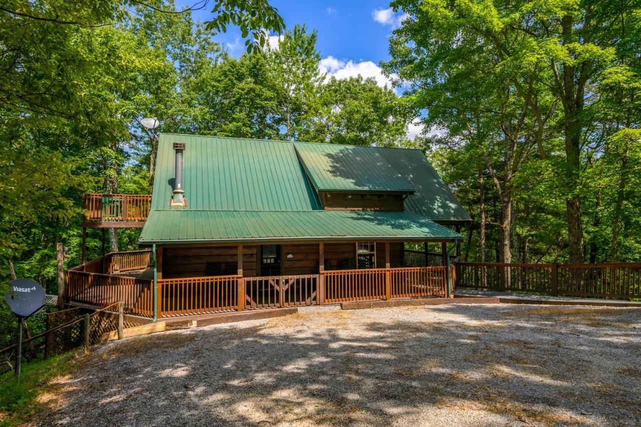 Gypsy Road - Privacy! Log Cabin With Hot Tub, Wifi, Directv And Arcade سيفيرفيل المظهر الخارجي الصورة
