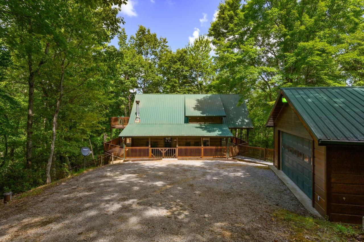 Gypsy Road - Privacy! Log Cabin With Hot Tub, Wifi, Directv And Arcade سيفيرفيل المظهر الخارجي الصورة