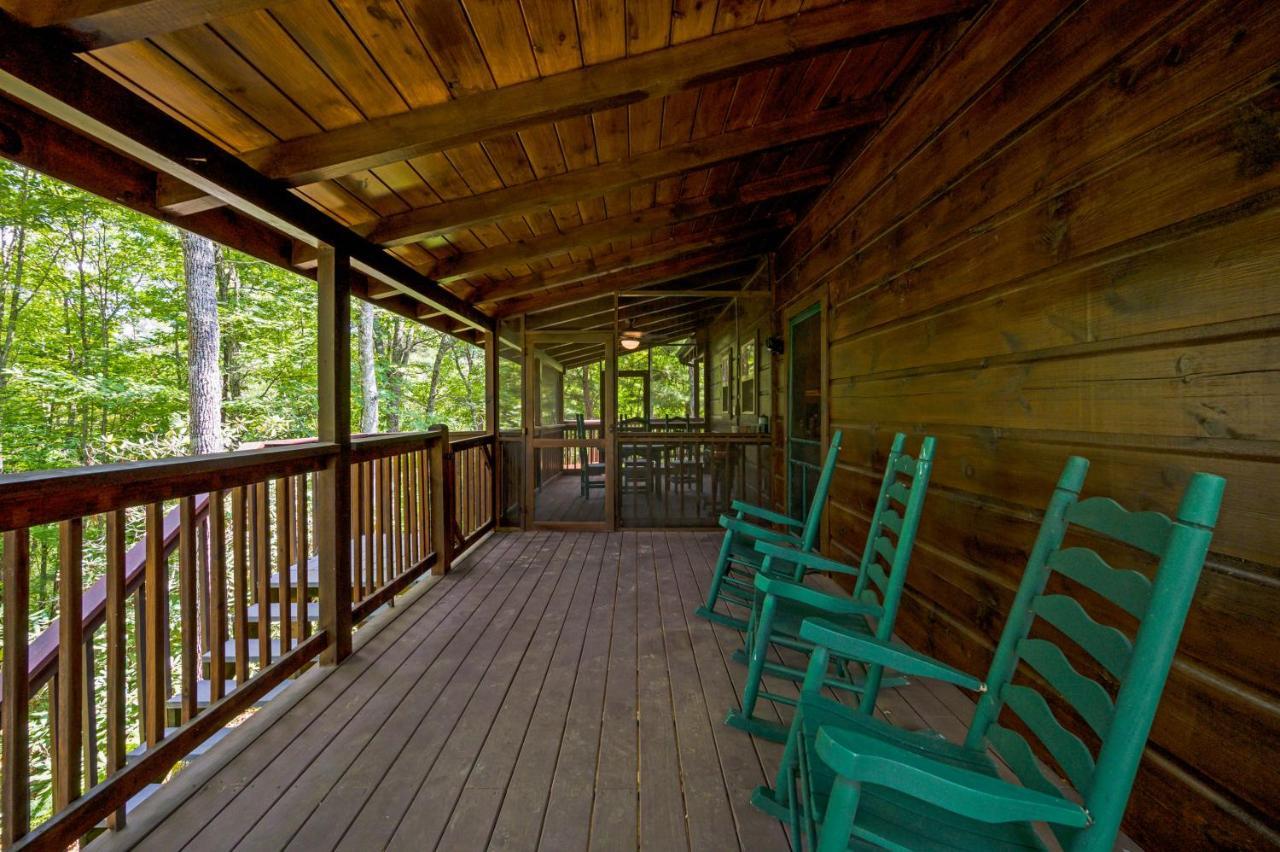 Gypsy Road - Privacy! Log Cabin With Hot Tub, Wifi, Directv And Arcade سيفيرفيل المظهر الخارجي الصورة